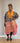Ayanfe - Adire Shirt Dress with Aso Oke/Adire Neckline