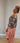 Ayanfe - Adire Shirt Dress with Aso Oke/Adire Neckline
