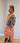 Ayanfe - Adire Shirt Dress with Aso Oke/Adire Neckline