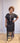 Angel - Black Mikado with Ankara Patchwork
