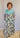Sharon - Embellished Vlisco Ankara Kaftan Mixed Lace