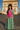 Maya - Adire Kaftan with Mikado Neckline