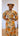 Isoken - Embellished Vlisco Hollandaise Ankara Kaftan Dress with Lace