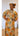 Isoken - Embellished Vlisco Hollandaise Ankara Kaftan Dress with Lace