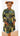Adanna - Big Adire Suit-like Design Dress with Tulle Design