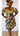 Kamsy - Embellished Vlisco Ankara Dress with Embellishment