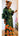 Ugoada - Mikado Gown with Floral Ascent