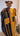 Kimbi - V-neckline Aso oke Dress with double pockets